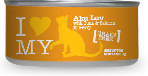 I Luv My Cat Aku Luv With Tuna And Salmon In Gravy